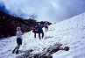 In discesa libera dalla forcella di Fellaria, verso il rifugio Bignami.