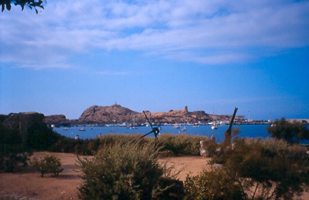 Il porto di Ile-Rousse.