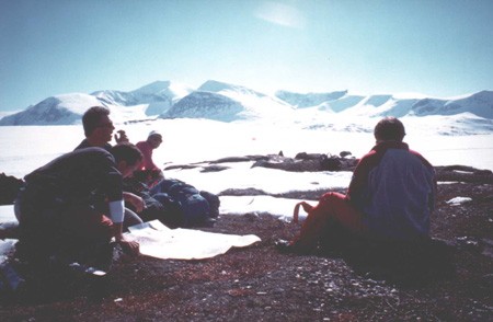 Il punto della situazione per arrivare al rifugio Alesjaure.