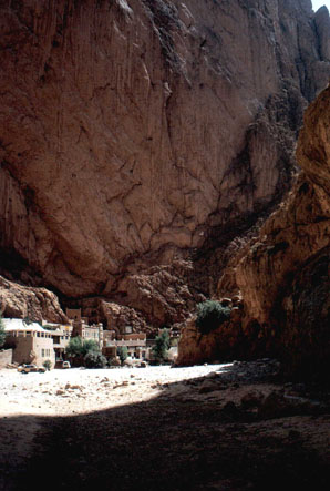 Le gole di Todra.