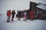 Inizio del trekking davanti all'ingresso del rifugio Finse.