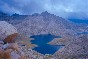 Vista sull'Estany Cubieso, dalla Collada de Dellui.