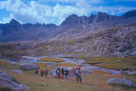 In salita verso il Coll de Monestero.