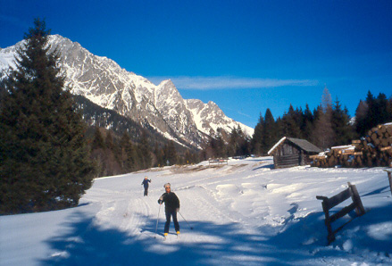 Discesa da Anterselva verso Rasun.