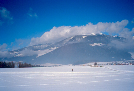 Val Pusteria, piste di fondo a Valdaora.