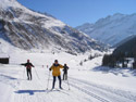 Sulle piste di fondo della Vallelunga.