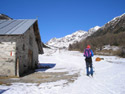 In Val d'Avigna nei pressi della Mangitsalm.